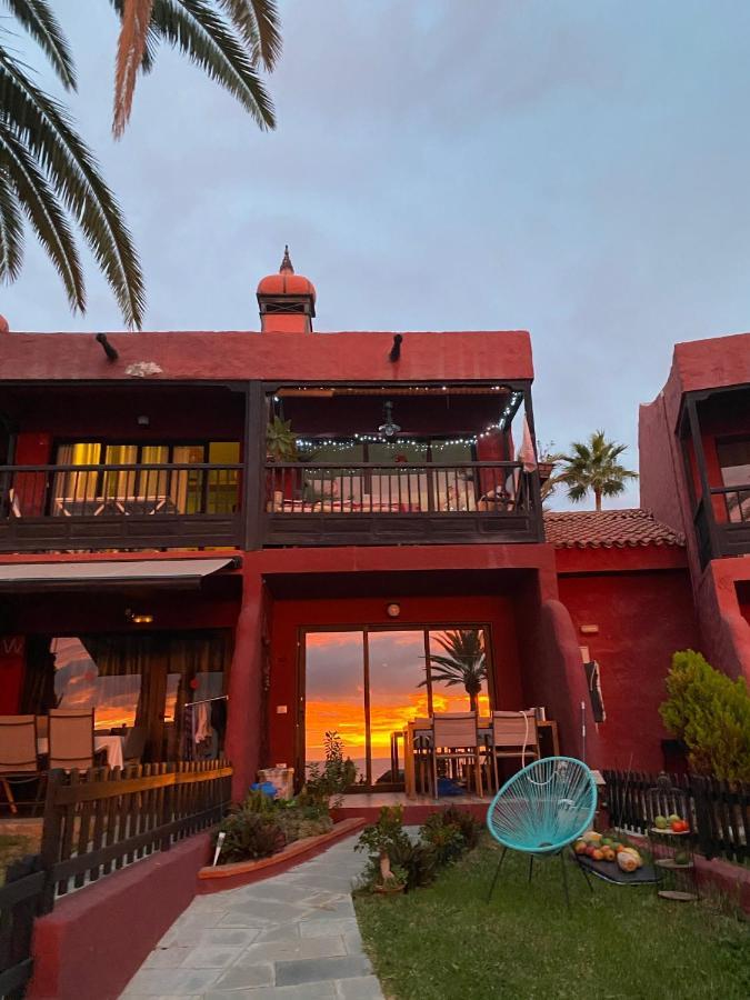 First Beachline Deluxe With Garden And Terrasse In Sun Club San Bartolomé Exteriér fotografie