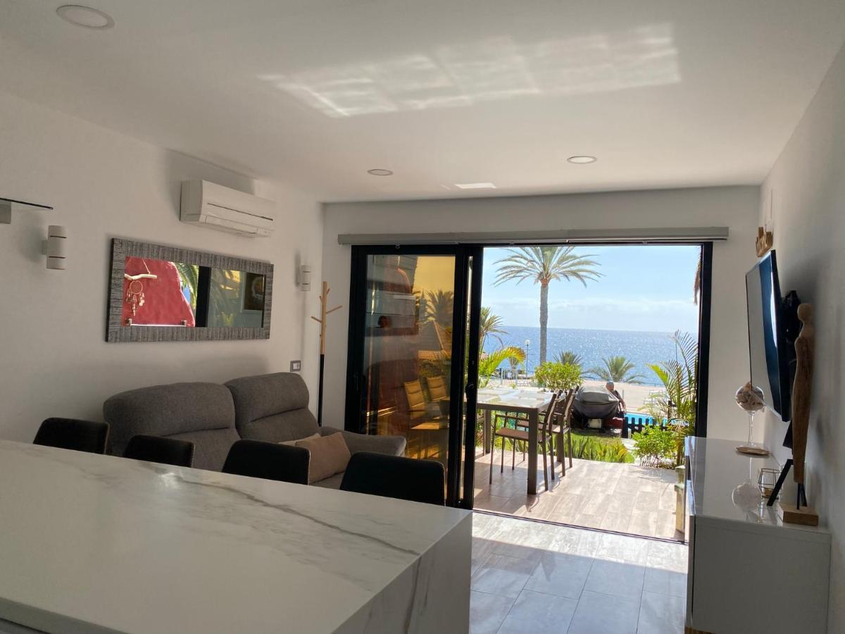 First Beachline Deluxe With Garden And Terrasse In Sun Club San Bartolomé Exteriér fotografie