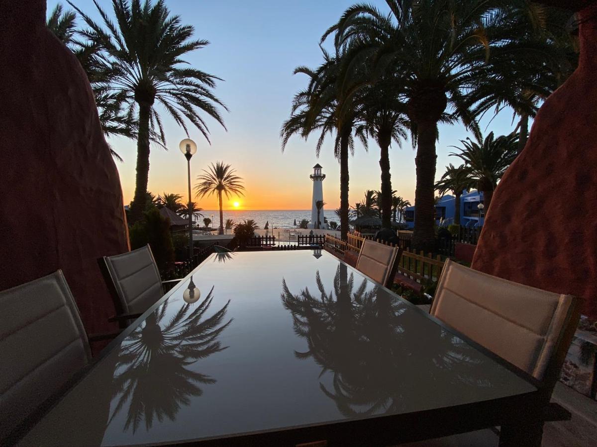 First Beachline Deluxe With Garden And Terrasse In Sun Club San Bartolomé Exteriér fotografie