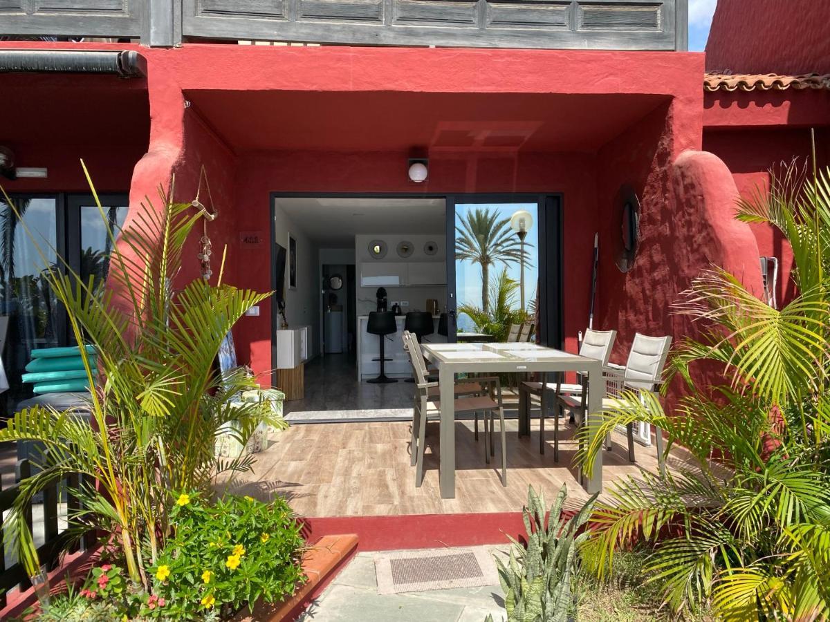 First Beachline Deluxe With Garden And Terrasse In Sun Club San Bartolomé Exteriér fotografie