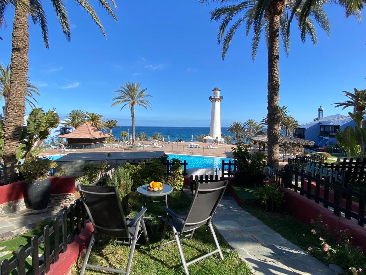 First Beachline Deluxe With Garden And Terrasse In Sun Club San Bartolomé Exteriér fotografie