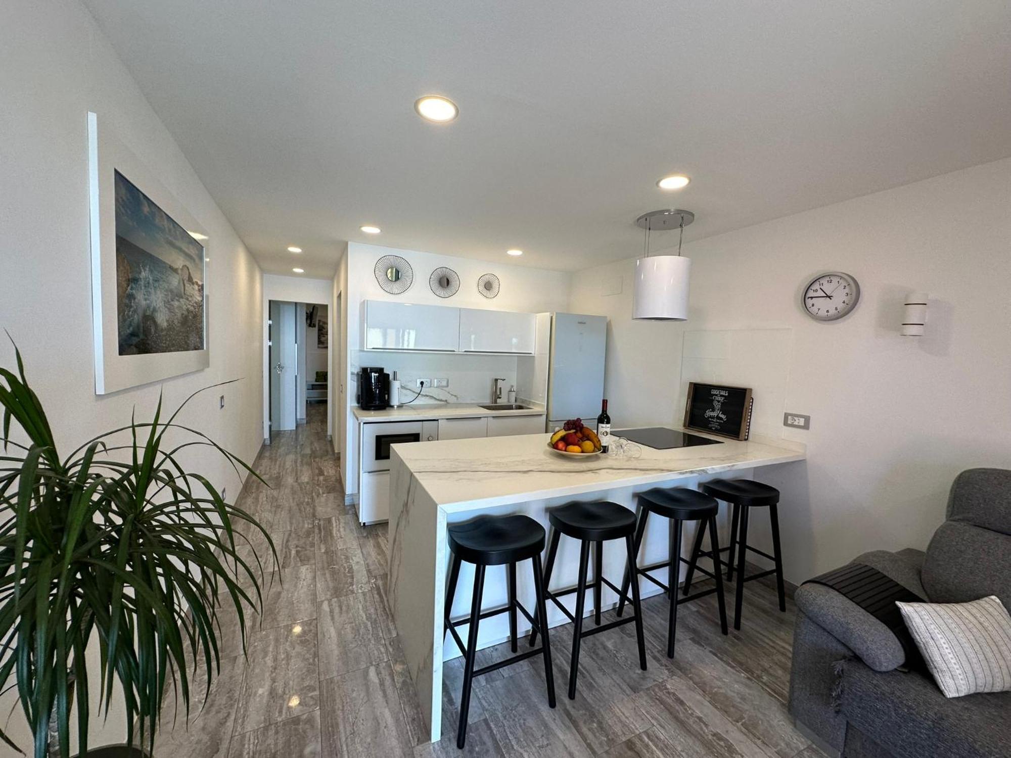 First Beachline Deluxe With Garden And Terrasse In Sun Club San Bartolomé Exteriér fotografie